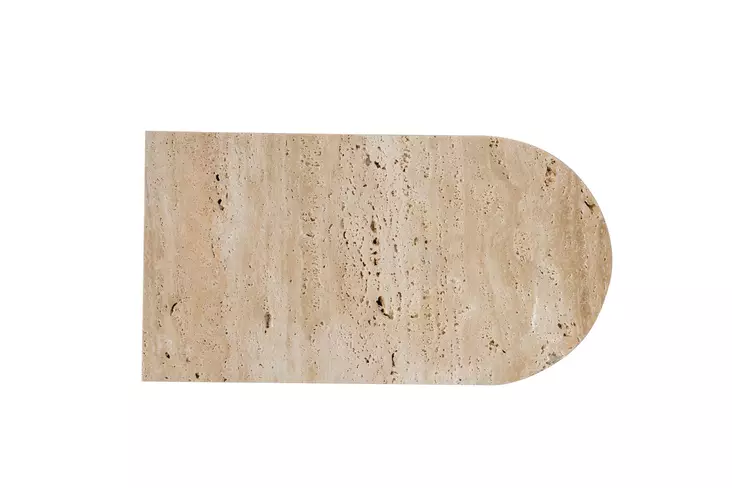 Tarjotin, beige, 17 x 31 x 1 cm, ylellinen, ajaton, kestävä - Tarjoiluastiat - 8684283056392 - 1