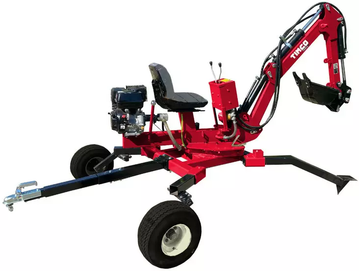 Timco ATV-570R 360 astetta pyörivä kaivuulaite 15 hp moottorilla ja 30 cm kauhalla - Työkoneet ja ajoneuvojen lisälaitteet - 6438014374802 - 1