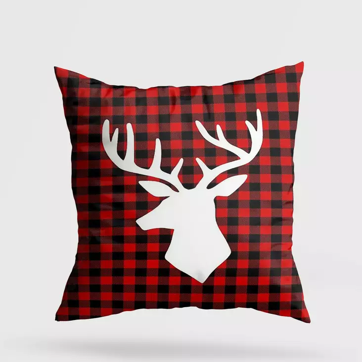 Tyyny, monivärinen, 43 x 43 cm, mukava, tyylikäs, käytännöllinen - Tyynyt ja peitot - 8683743380732 - 1