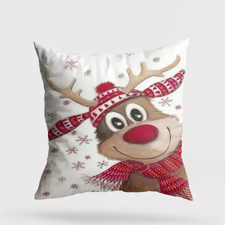 Tyyny, monivärinen, 43 x 43 cm, mukava, tyylikäs, käytännöllinen - Tyynyt ja peitot - 8683743381142 - 1