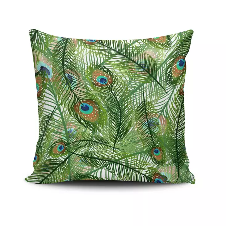 Tyynynpäällinen, monivärinen, 43 x 43 cm, kestävä, helppohoitoinen - Tyynyt ja peitot - 8681181739822 - 1