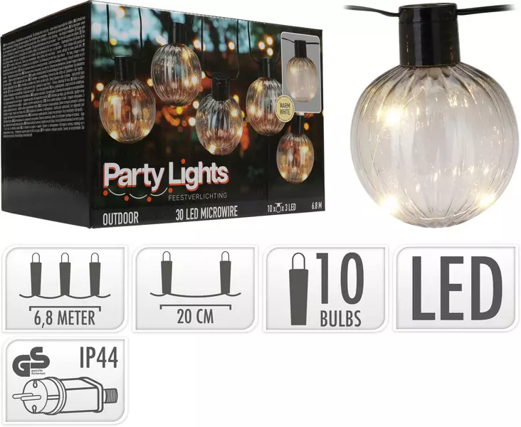 Valosarja bulbs 10 led - Valosarjat - 8720573518482 - 1
