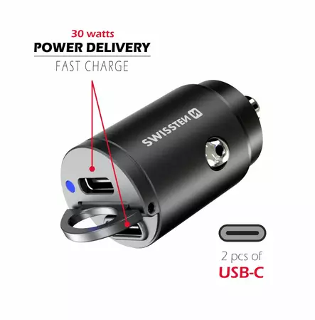 Autolaturi 2xusb-c power delivery nano 3 - Autolaturit - 8595217479883 - 2