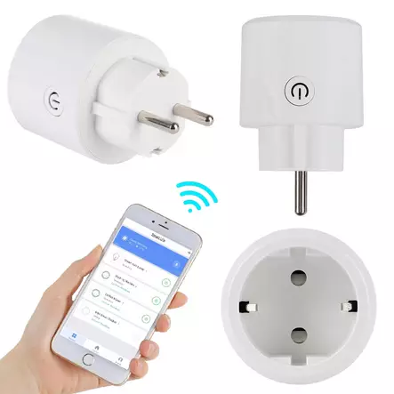 Pistorasiasarja Wifi 230 V 2 kpl Axxel - Pistorasiat ja kytkimet - 6438152080153 - 1