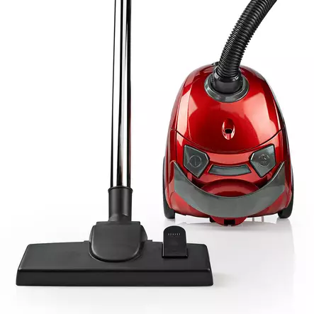 Pölynimuri | Pussillinen | 700 W | Pölykapasiteetti: 1.5 l | Yhdistelmäharja | Toimintasäde: 7 m | Hepa | Antrasiitti / Punainen - Pölynimurit - 5412810309733 - 1