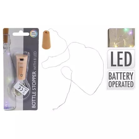 Pullovalo 8 led v=C3=A4rimix - Koristevalot - 8719987286193 - 1