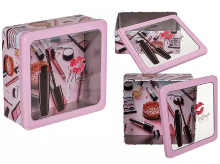 S=C3=A4ilytyslaatikko Make up 23 x 22 cm - Säilytyslaatikot ja korit - 4029811437313 - 1