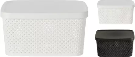 S=C3=A4ilytyslaatikko kannella 23x17x12cm - Muovilaatikot ja säilytyslaatikot - 8720573156813 - 1