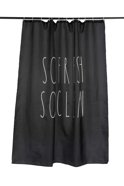 Suihkuverho Fresh&Clean 180x200cm - Kylpyhuonetarvikkeet - 6410416172453 - 1