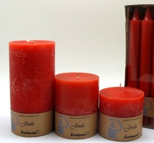 Tuoksukynttilä 7,3 x 10 cm joulu - Kynttilät ja lyhdyt - 6430013030413 - 1