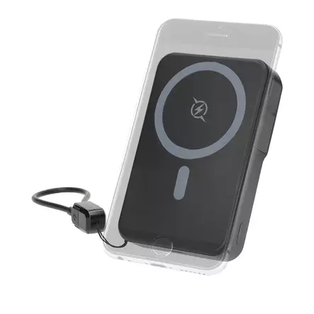Virtapankki | 10000 mAh | 35 W | Langaton latausteho: 25 W | 3.0 A | Laitteen lähtövirran liittimet: 1x USB-C | Laitteen tulovirran liittimet: 1x USB-C | Qi | Näyttö - Varavirtalähteet - 5412810481583 - 1