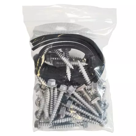 EASY RAIL ruuvit aaltopelti 5 kpl - Paneelien telineet ja kiinnikkeet - 6438218032423 - 1