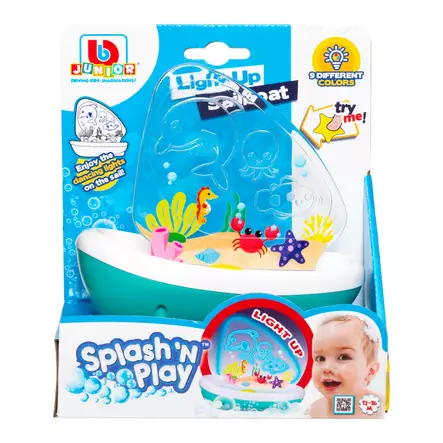 Bburago junior purjevene valoilla kylpylelu - Kotitaloustavarat - 6410416426433 - 1