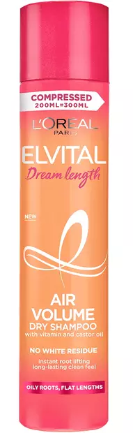 Elvital kuivashampoo 200 ml - Shampoot ja hoitoaineet - 3600523966943 - 1