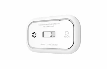 Häkävaroitin LCD-näytöllä, sisältää paristot - Palovaroittimet ja häkävaroittimet - 6438140936073 - 1