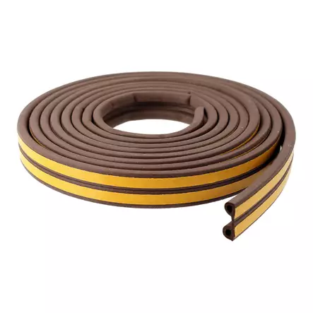 Ikkunatiiviste 6m P-profiili ruskea Mag-Pro - EPDM-kumia, itseliimautuva - Ikkuna- ja ovitiivisteet - 6418536038253 - 2