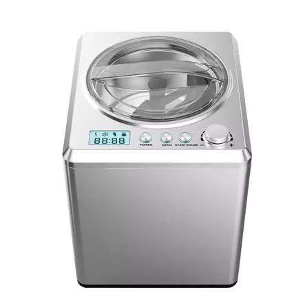 Jäätelökone 2L 180W harjattua ruostumatonta terästä - Keittiön pienkoneet - 5707160017583 - 1