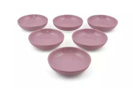 Keraaminen Kastikekulhosetti (6 kpl) - Antibakteerinen, Lämpöshokkikestävä, Helppo Puhdistaa, Mikroaaltouuni- ja Astianpesukoneenkestävä - Tarjoiluastiat - 8683342394123 - 1