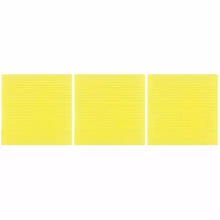 Mehiläisvahalevy 20x20 cm 3 kpl - Askartelumateriaalit ja tarvikkeet - 6410416348353 - 2