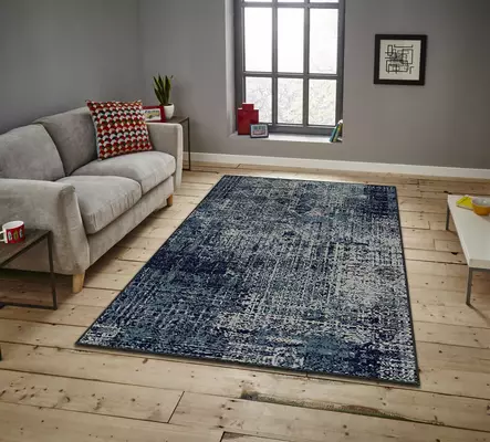 Monivärinen Matto 160x230 cm - 100% Polyesteri, Digitaalinen Painatus, Konepestävä, Liukumaton Alapuoli - Suuret ja keskikokoiset matot - 8683342179423 - 2