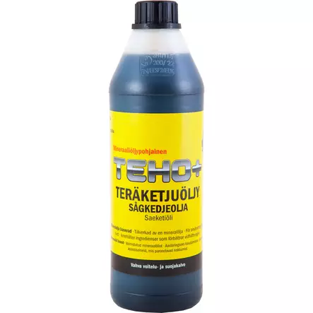 Teho+ Teräketjuöljy 1L - Ympärivuotiseen käyttöön (Mineraaliöljypohjainen) - Teräketjuöljyt - 6417196779483 - 1