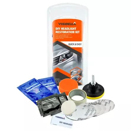 Visbella ajovalojen korjaussarja - Ajovalojen kirkastajat - 6977927080023 - 1