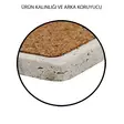 100% Luonnonkivinen Lasinalussetti (4 kpl) - Monivärinen, Käsintehty, 10x10x1 cm - Tyylikäs ja Monikäyttöinen - Pöytäliinat ja tabletit - 8682870013773 - 3
