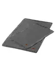 100% Puuvillainen Kylpyhuonematto Setti, 2-osainen, Anthracite, 1400 gr/m², 75x125 cm ja 60x90 cm, Konepestävä 30°C - Kylpyhuonematot ja kosteantilan matot - 8683742576853 - 1