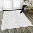 100% Puuvillamatto 120x180 cm, Antibakteerinen, Konepestävä, Liukumaton PVC-pohja, Kermainen Harmaa, 10 mm Nukka - Suuret ja keskikokoiset matot - 8683742626923 - 2