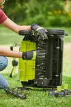 Akkusammaleenpoistaja/nurmikonilmaaja Ryobi ry18sfx35a-0 18V ONE+ - Työnnettävät ruohonleikkurit - 4892210182203 - 5