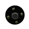 Akselin napa 4 x 100 neliskantti - Muut peräkärrytarvikkeet - 6438168030173 - 3