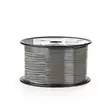 Audiokaapeli | 2 x 0.16 mm² | Kupari | 100 m | Pyöreä | PVC | Tummanharmaa | Kela - Audiokaapelit - 5412810296293 - 1