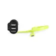 Autolaturi 3-Ulostuloa 6 A 2 x USB / Micro USB Musta/Vihreä - Autolaturit - 8717534026063 - 131