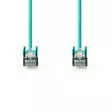 CAT5e verkkokaapeli | SF/UTP | RJ45 uros | RJ45 uros | 3.00 m | Pyöreä | PVC | Vihreä | Muovipussi - Tietokone ja verkko - 5412810275953 - 10