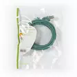 CAT5e verkkokaapeli | SF/UTP | RJ45 uros | RJ45 uros | 3.00 m | Pyöreä | PVC | Vihreä | Muovipussi - Tietokone ja verkko - 5412810275953 - 72