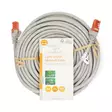 CAT6 Verkkokaapeli | RJ45 uros | RJ45 uros | U/UTP | 15.0 m | Pyöreä | PVC | Harmaa | Label - Tietokone ja verkko - 5412810422913 - 66