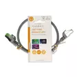 CAT7 verkkokaapeli | S/FTP | RJ45 uros | RJ45 uros | 0.50 m | Snagless | Pyöreä | LSZH | Harmaa | Label - Tietokone ja verkko - 5412810424313 - 66