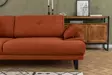 3-istuttava vuodesohva, oranssi, 239 cm x 99 cm x 83 cm, kestävä, mukava, monipuolinen - Vuodesohvat - 8683342766593 - 9