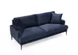 2-istuttava sohva, laivastonsininen, 175 cm x 90 cm x 88 cm, kestävä, mukava, tyylikäs - Sohvat - 8681875774443 - 5