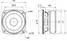 FRS 8 M - 8 Ohm - 8 cm (3,3") HiFi-täystaajuuskaiutin - Kaiutinelementit ja tarvikkeet - 4007540020013 - 3