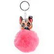 Fluffy Ball koira-avaimenper=C3=A4 - Eläinhahmot - 8714627348453 - 10