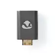 HDMI -sovitin | HDMI Mini / HDMI uros | HDMI Ulostulo | Kullattu | Suora | Alumiini | Gun Metal Harmaa | 1 kpl | Laatikko kannella ja ikkunalla - Videoliittimet ja plugit - 5412810332953 - 30