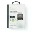 HDMI -sovitin | HDMI Mini / HDMI uros | HDMI Ulostulo | Kullattu | Suora | Alumiini | Gun Metal Harmaa | 1 kpl | Laatikko kannella ja ikkunalla - Videoliittimet ja plugit - 5412810332953 - 66