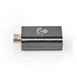 HDMI -sovitin | HDMI Mini / HDMI uros | HDMI Ulostulo | Kullattu | Suora | Alumiini | Gun Metal Harmaa | 1 kpl | Laatikko kannella ja ikkunalla - Videoliittimet ja plugit - 5412810332953 - 15