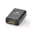 HDMI -sovitin | HDMI Mini / HDMI uros | HDMI Ulostulo | Kullattu | Suora | Alumiini | Gun Metal Harmaa | 1 kpl | Laatikko kannella ja ikkunalla - Videoliittimet ja plugit - 5412810332953 - 1