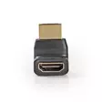 HDMI -sovitin | HDMI liitin | HDMI Ulostulo | Kullattu | Kulma, 270 ° | ABS-Muovi | Musta | 1 kpl | Laatikko - Videoliittimet ja plugit - 5412810289943 - 10
