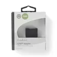 HDMI -sovitin | HDMI Ulostulo | HDMI Ulostulo | Kullattu | Suora | Muovi | Antrasiitti | 1 kpl | Laatikko - Videoliittimet ja plugit - 5412810265473 - 66