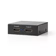 HDMI Jakaja | 2-Porttinen port(s) | 2x HDMI Output | 4K@60Hz | 18 Gbps | Metalli | Antrasiitti - Videokytkimet ja jakajat - 5412810320103 - 40