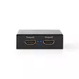 HDMI Jakaja | 2-Porttinen port(s) | 2x HDMI Output | 4K@60Hz | 18 Gbps | Metalli | Antrasiitti - Videokytkimet ja jakajat - 5412810320103 - 1