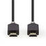 High Speed HDMI Kaapeli Ethernet | HDMI liitin | HDMI liitin | 4K@60Hz | ARC | 18 Gbps | 5.00 m | Pyöreä | PVC | Antrasiitti | Laatikko - HDMI-kaapelit - 5412810264483 - 4